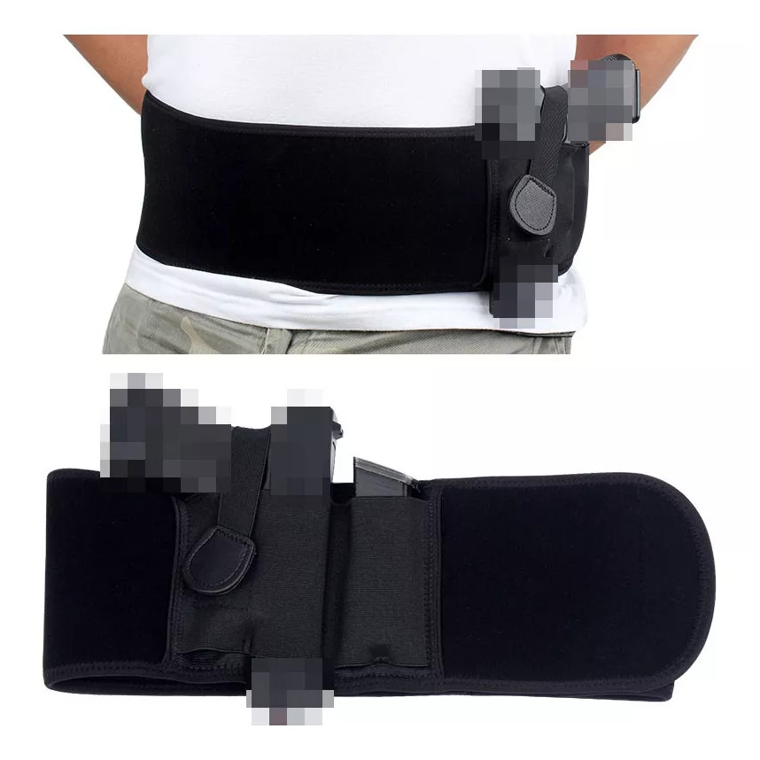 Coldre Abdominal Universal Coldre Arma Tático Policial Militar