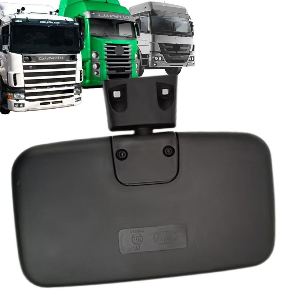 Espelho Retrovisor Auxiliar Rampa Porta para Scania 124 / PGR / S5 98 a 18 - Volkswagen Constellation - Mercedes-Benz At - Automobiles