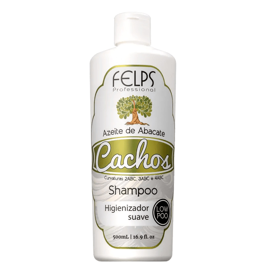 Shampoo Cachos Azeite de Abacate 500ml - Felps - Beauty