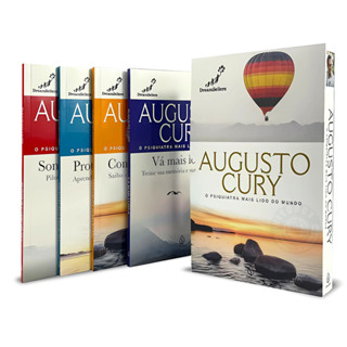 Box com 4 Livros Augusto Cury em Oferta na Shopee
