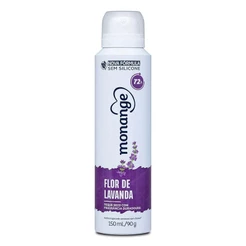 Desodorante Antitranspirante Aerossol Monange Flor de Lavanda 150ml