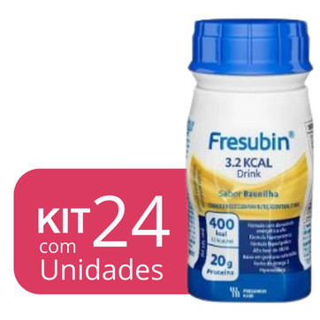 Fresubin 3.2 kcal Drink Baunilha 125ml Com 24 Unidades