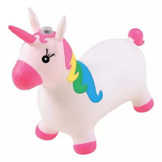 Cavalinho Upa Upa Unicórnio Com Som Inflável Pocoto Com Música Infantil e Led Pula Pula Menina em Oferta na Shopee