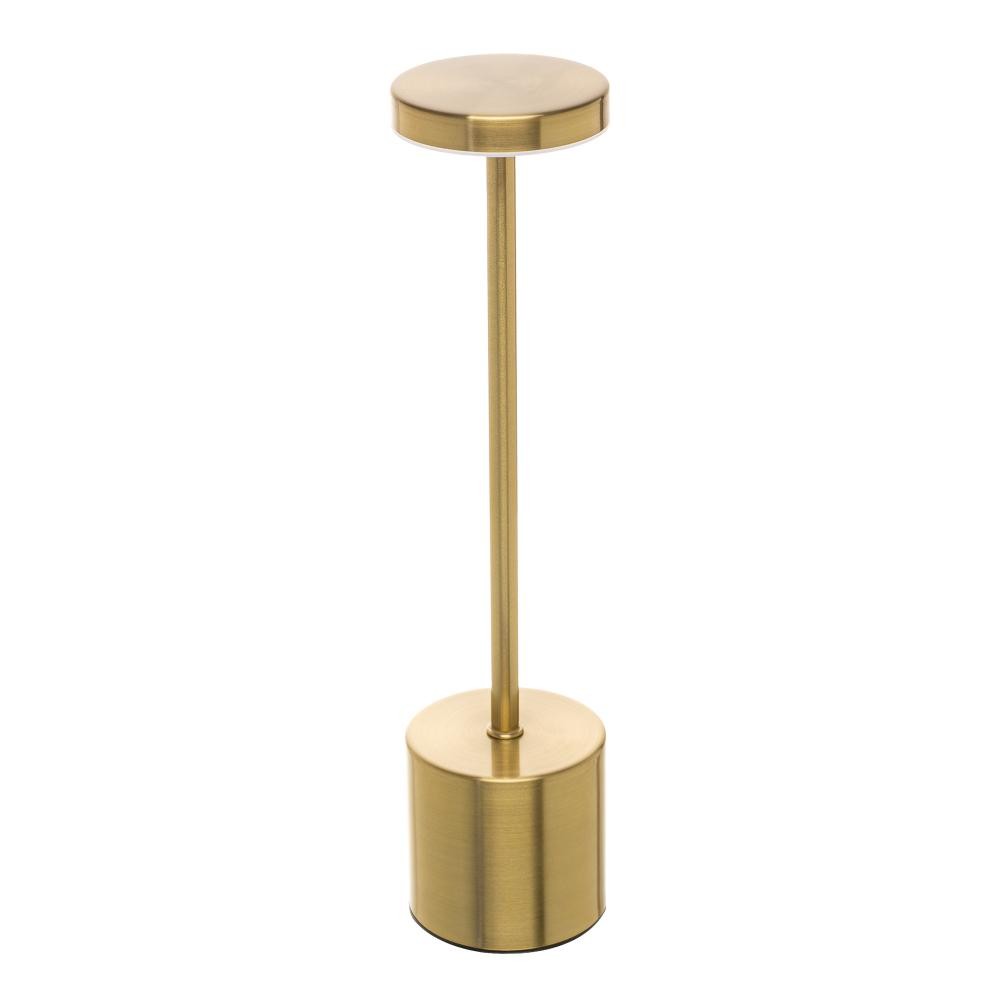 Luminária de Mesa Led 3 Tons Usb Wolff Cosmos Dourada - Home & Living