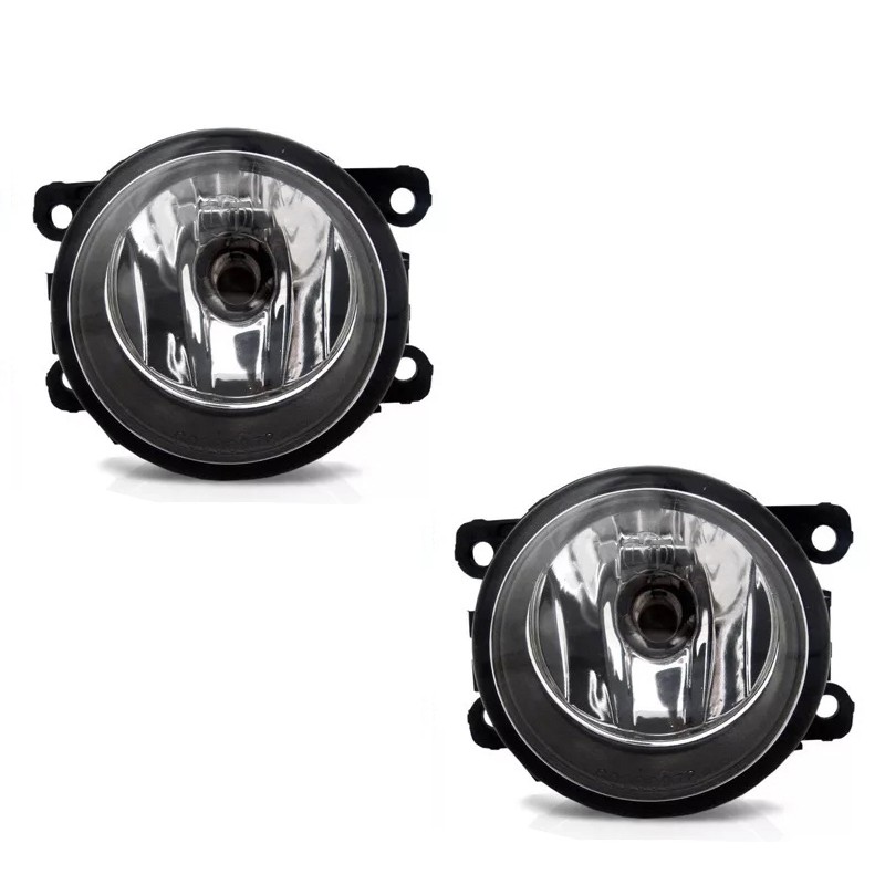 Kit Farol Milha Neblina Auxiliar Logan Sandero 2007 2008 2009 2010 2011 2012 + Kit Super Led 6000k — imagem 2 de 2