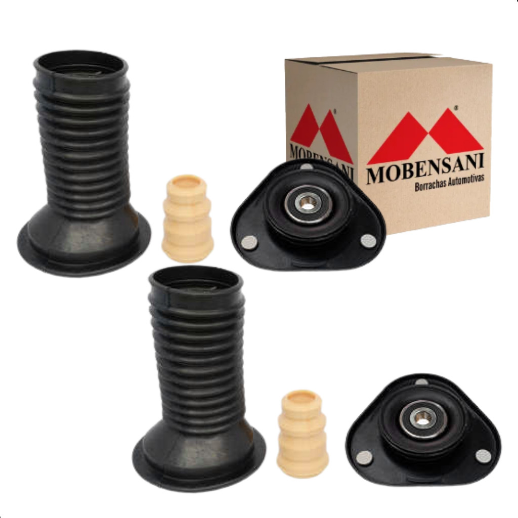 Par de Kit Coxim do Amortecedor Toyota Corolla Fielder Completo Mobensani 2003 2004 2005 2006 2007 2008 em Oferta na Shopee