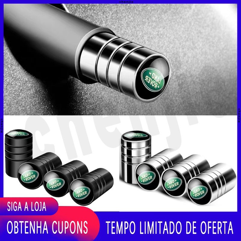 Para Land Rover 4 Pçs/set Tampa Da Válvula Do Pneu/Tampas Roda Carro Poeira Acessórios