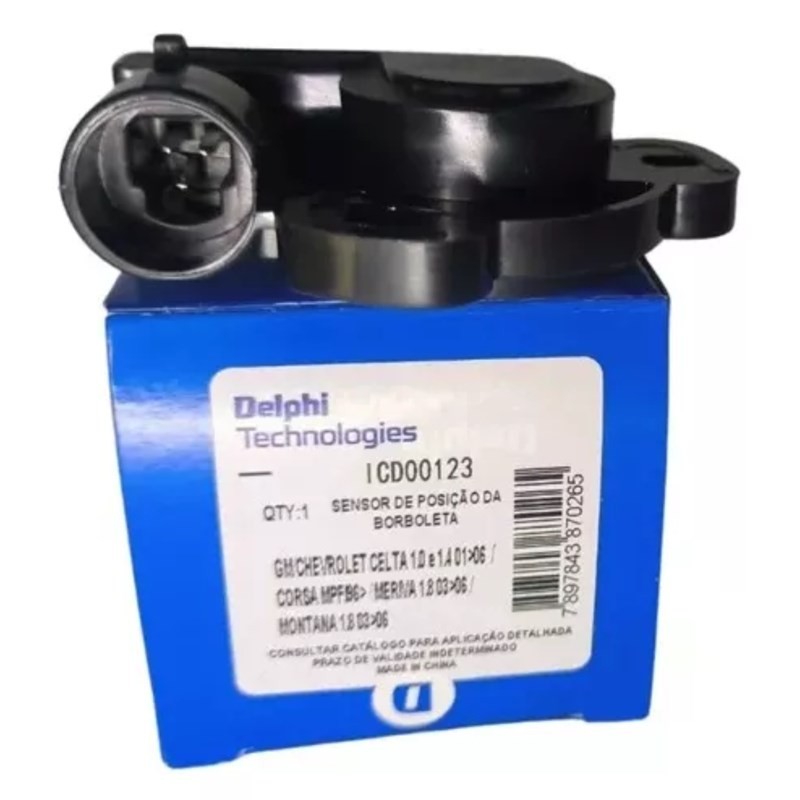 Sensor Borboleta Corsa Celta 1.0 2001/2006 ICD00123 - Spare Parts and Accessories for Vehicles