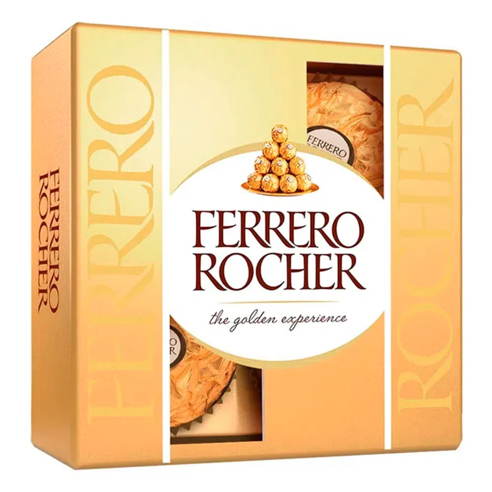 Bombom Ferrero Rocher 50g Com 4 Unidades - Food & Beverages