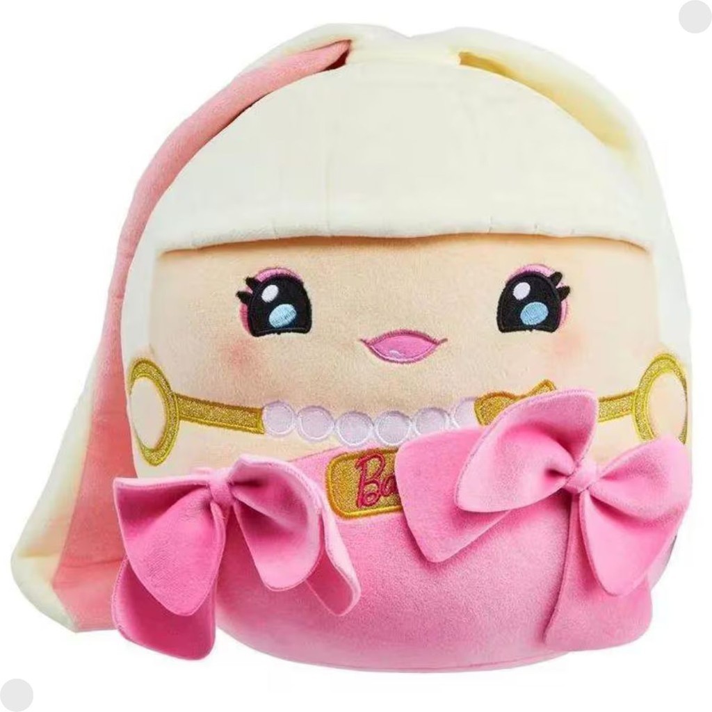 Pelucia Barbie Cuutopia 25Cm Rosa HXG90A - Mattel - Mom & Baby