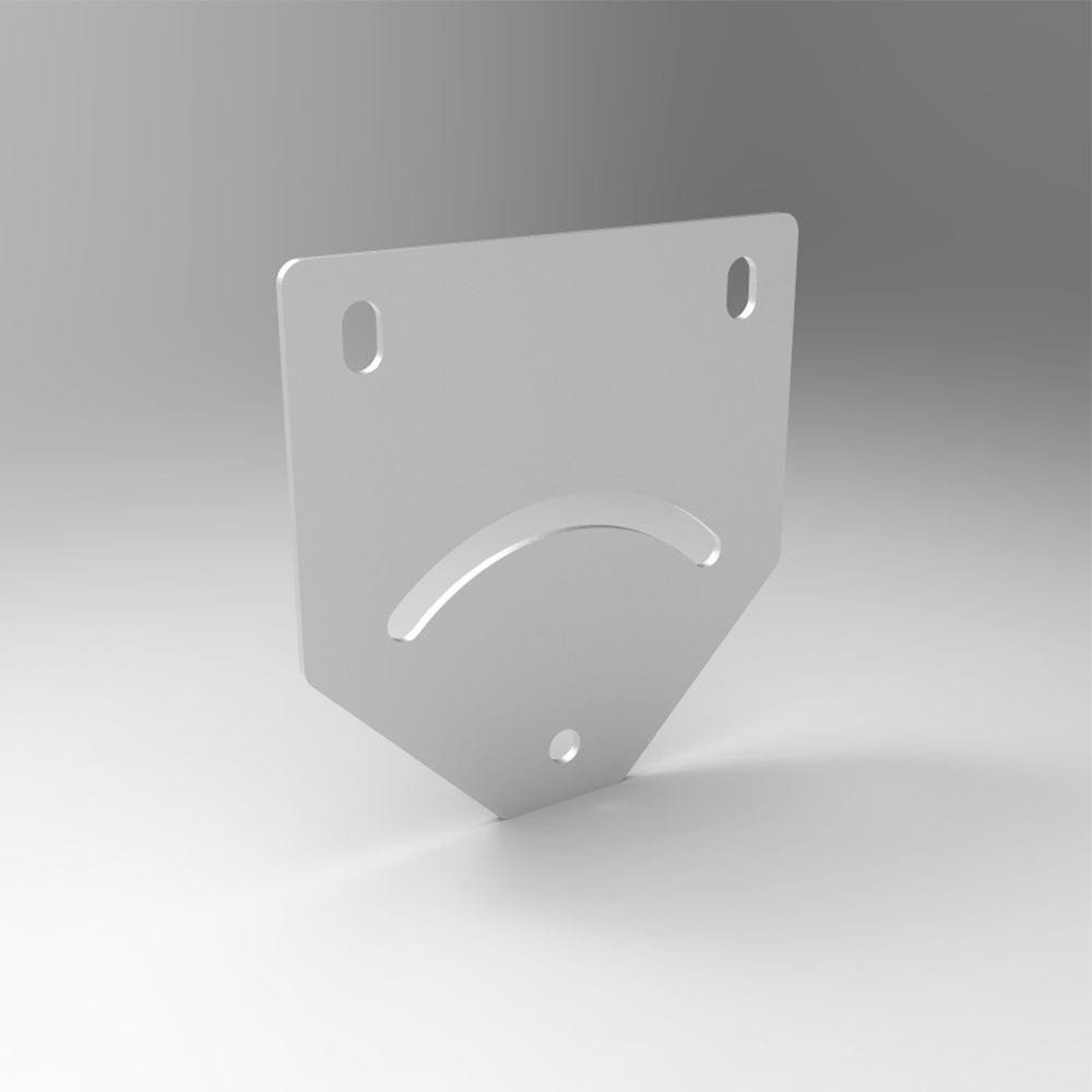 Placa Plana Para Regulagem de Ângulo p/ Perfil Base 30, 40 e 45
