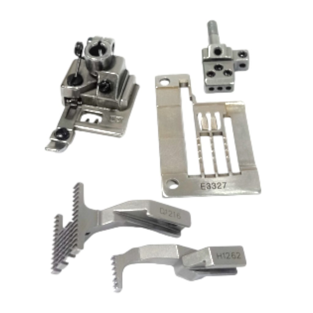 Conj Chapa Dente Calcador 1/4 P/ Galoneira Aberta Siruba