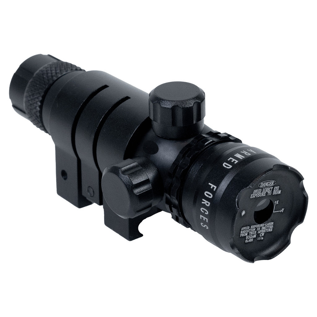 Laser Universal Verde Rossi Mira Óptica Serve em Trilho 22mm , Cano e Luneta
