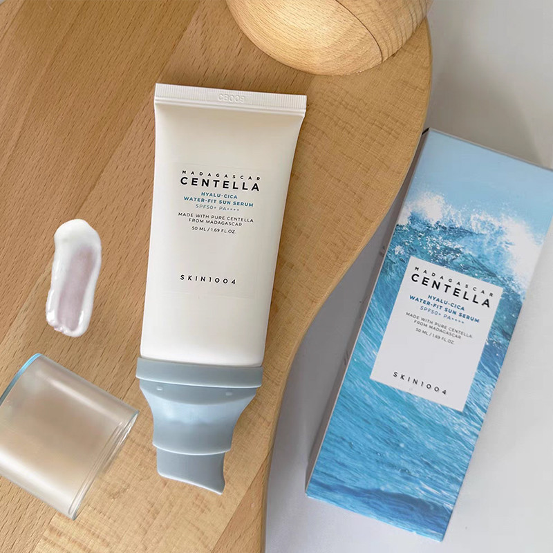 50ml SPF50 + Madagascar Centella Protetor Solar Facial PA + Hyalu-cica Soro Hidratante Sunblock Anti-UV Cuidados Com A Pele Coreana