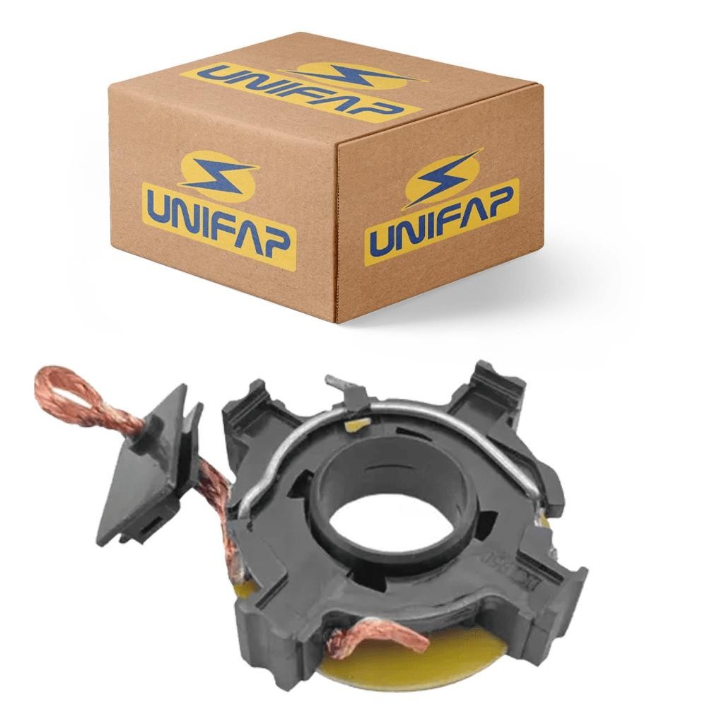 Porta Escova Motor Partida Corsa Fiesta Ka 12V Unifap 11714 em Oferta na Shopee