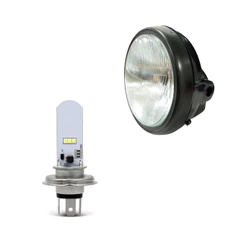 Farol Completo Vidro Lâmpada LED H4 Honda Strada Cbx 200 1993 1994 1995 1996 1997 1998 1999 2000 2001 2002 2003