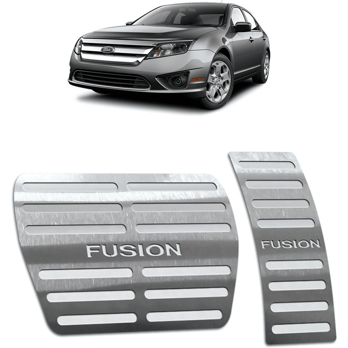 Pedaleira Fusion 06/12 Automático Aço Inox - Não fura o pedal em Oferta na Shopee