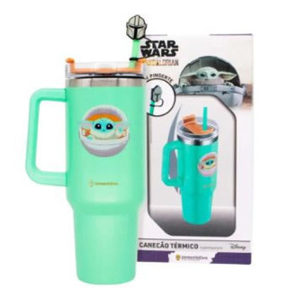 CANECAO TUMBLER C/PINGENTE 1,15LT THE CHILD 10025743 em Oferta na Shopee