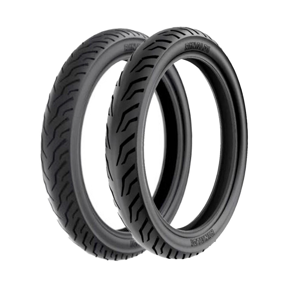 Jogo Pneus de Moto Rinaldi SS 48 2.75-18 42P + 90/90-18 51P TL - Spare Parts and Accessories for Vehicles