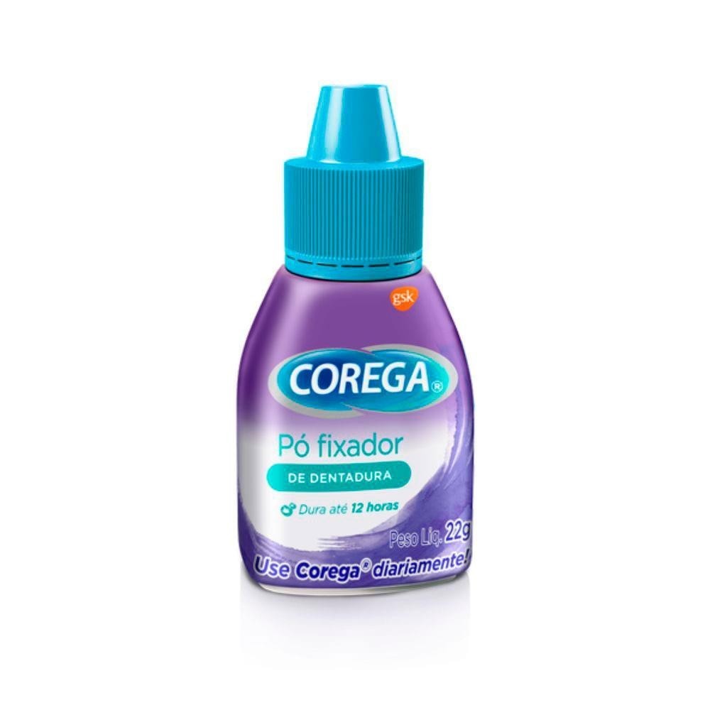 COREGA PÓ FIXADOR 12 HORAS COM 22G em Oferta na Shopee