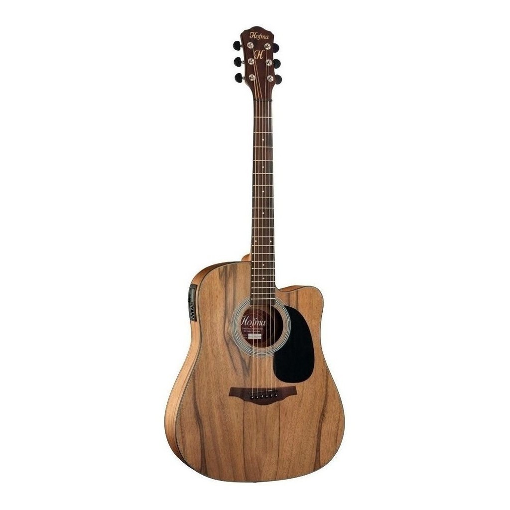 Violão Eletroacústico Hofma Hmf 270 Natural By Eagle Complet em Oferta na Shopee