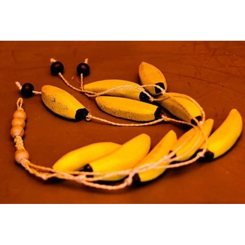 Decoração Cacho de Banana em Oferta na Shopee