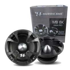 Par Alto Falante MidBass Hurricane Pro MB 8K 800W 8 OHMS