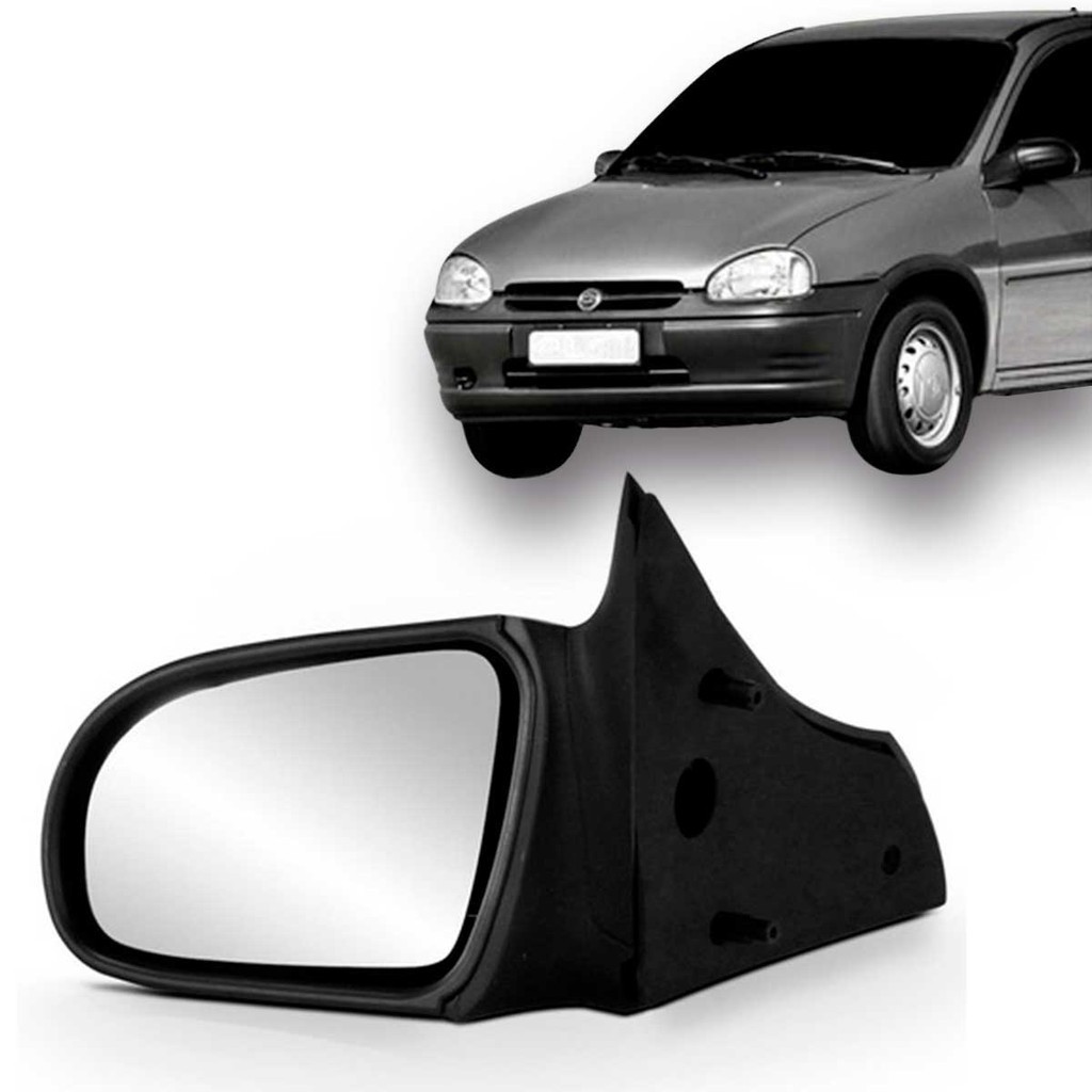 Retrovisor Corsa 1994/ 2010 2/ 4 Portas S/ Controle Esquerdo