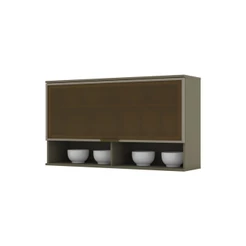 Armário Aéreo Cozinha Évelin 1 Porta Basculante Duna - Henn