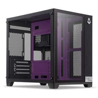 Gabinete Gamer Mancer CV300 Purple Edition, Mid-Tower, Lateral de Vidro, Preto e Roxo MCR-CV300-PEBK em Oferta na Shopee