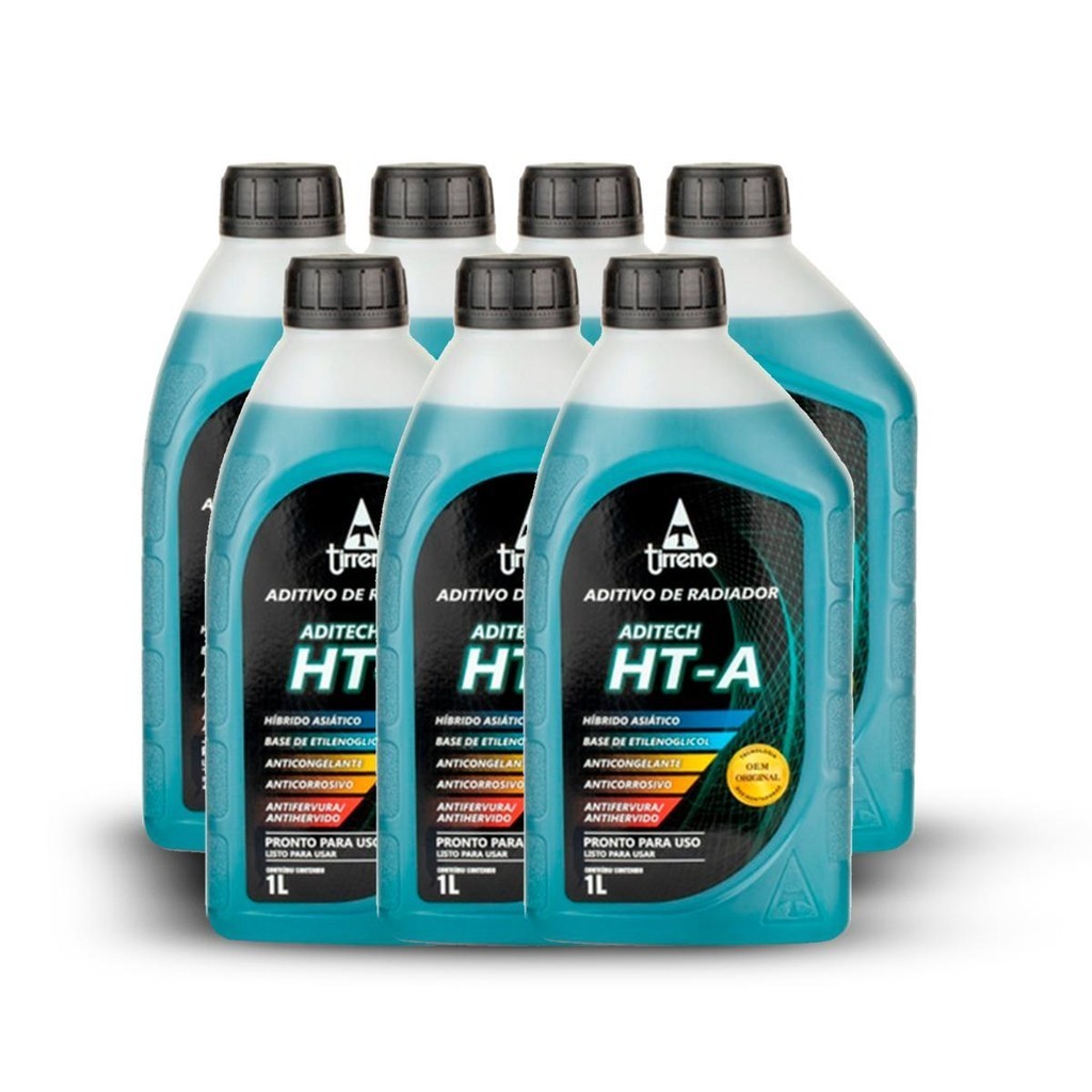 Kit Aditivo Radiador Pronto Uso HT-A Homologado Honda Kia