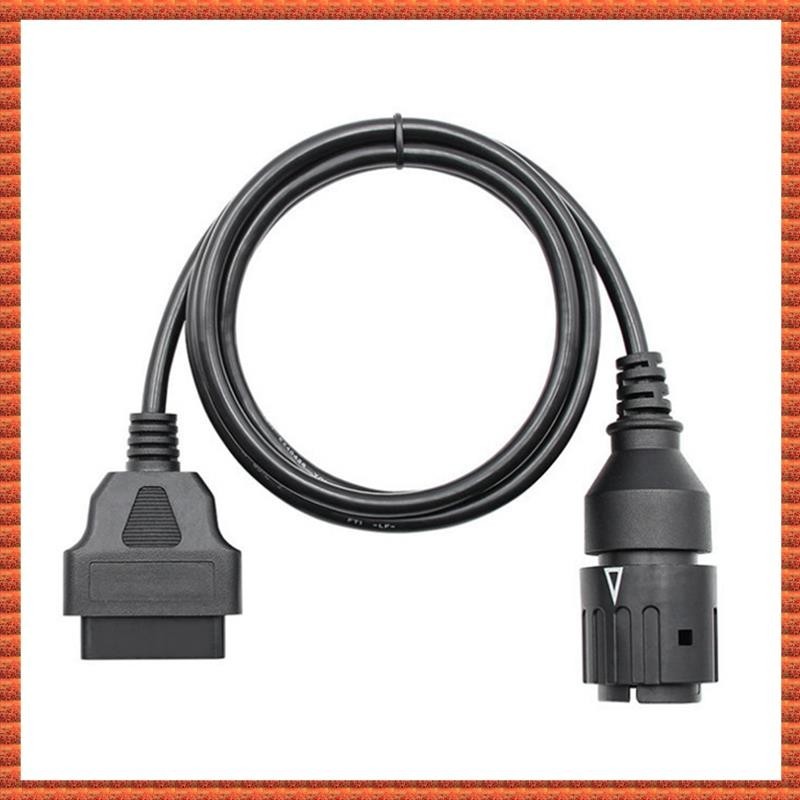(Z A V C) Para Motocicletas Com Cabo ICOM D Da Bmw De Diagnóstico De 10 Pinos Adaptador Extensão Do Scanner OBD2 De 16