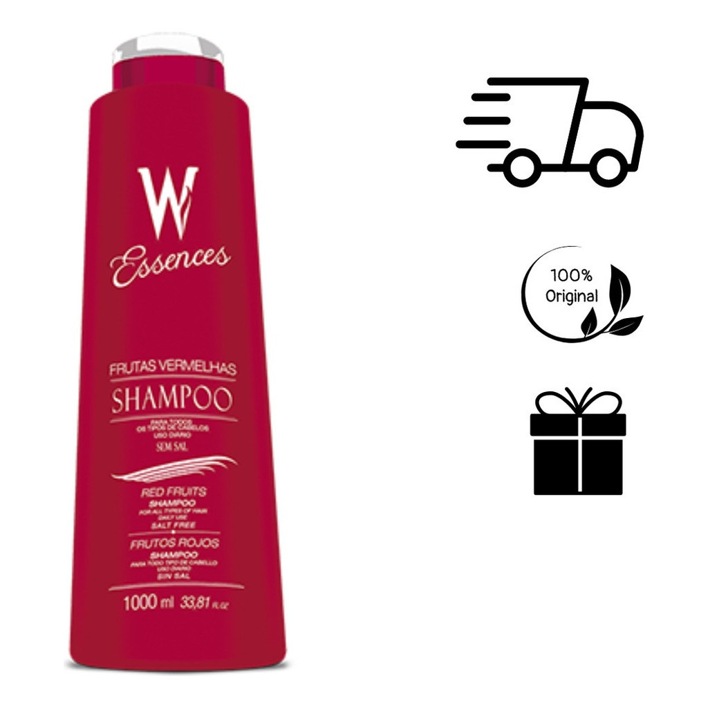 Shampoo Essences Frutas Vermelhas 1l Anuar Envio Imediáto