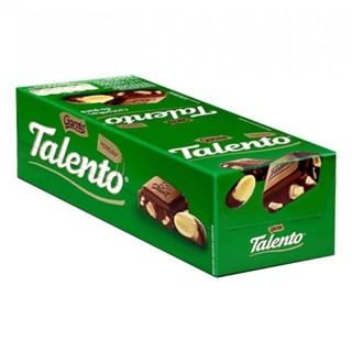 Chocolate Talento Mini Castanha Do Pará 15 Unidades 25g em Oferta na Shopee