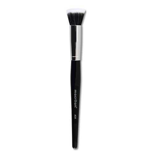 Pincel para Corretivo Stick Duo Fiber Topo Reto Curto Linha Max - Macrilan - A39