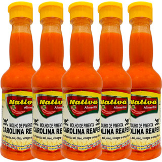 Pimenta Carolina Reaper A + Forte Nativa 150ml  - 5 Unidades em Oferta na Shopee