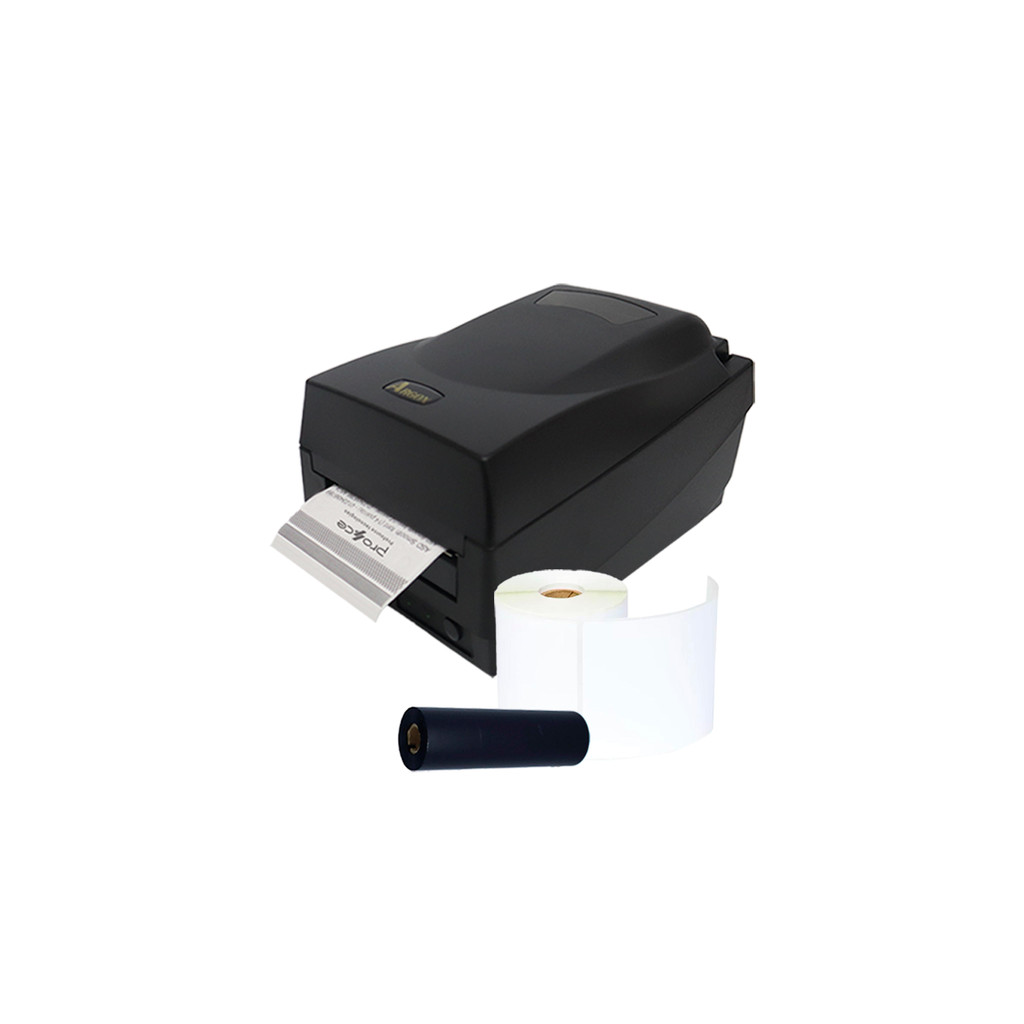 Kit Argox Impressora Etiqueta OS-2140 com Ribbon e Etiqueta em Oferta na Shopee
