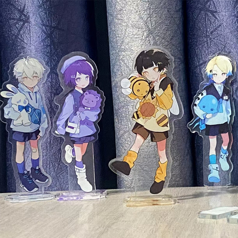 10cm Azul Bloqueio Modelo Anime Periférico Michael Kaiser Bachira Meguru Chigiri Hyoma Nagi Seishiro Mikage Reo Acrílico — imagem 2 de 2