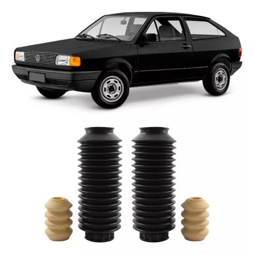 Kit Batente e Coifa Amortecedor Dianteiro Gol Parati Saveiro Santana Quantum Ford Royale Versalles
