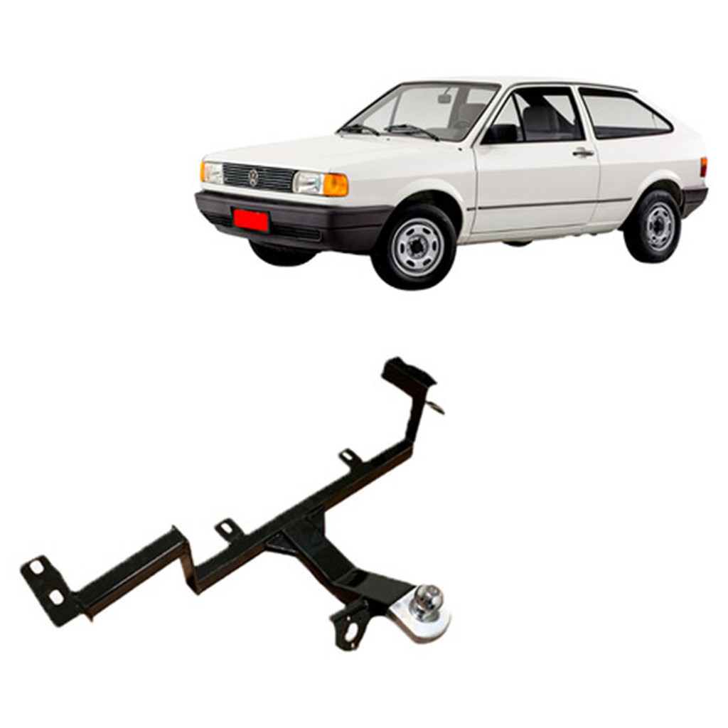 Engate Volkswagen Gol 1987 a 1994 Reforcel Reboque Rabicho Protetor 500KG em Oferta na Shopee