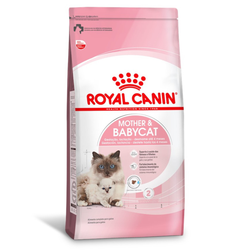 Ração Royal Canin Mother & Baby Cat Gatas Gestantes e Filhotes 1,5kg em Oferta na Shopee