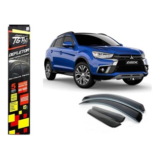 Calha de Chuva Mitsubishi ASX 2010 a 2021 4 portas TG Poli Defletor Portas Protetor Janelas Fumê em Oferta na Shopee