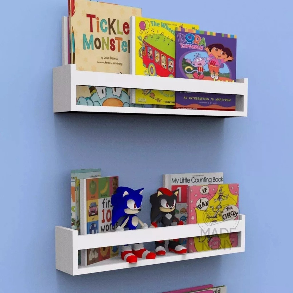 2 Nicho Prateleira Para Livros Bonecos Bonecas Cozinha