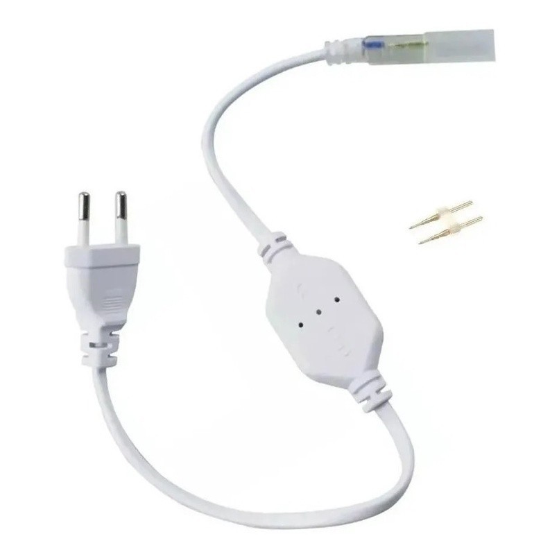 Conector neon Mangueira Led 110-220v