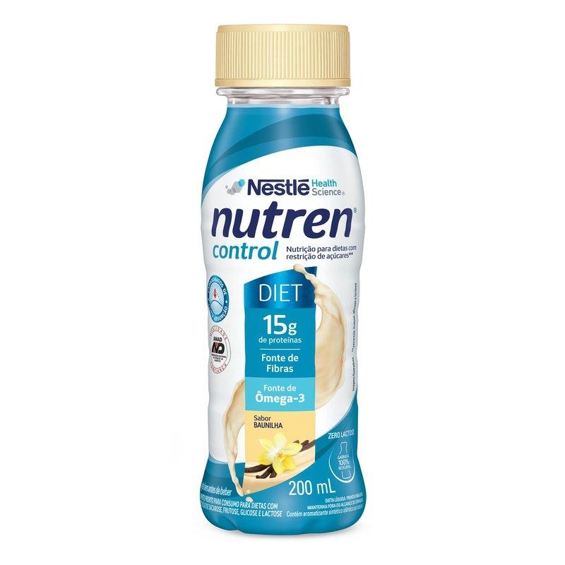 Complemento Alimentar Nutren Control Diet Sabor Baunilha 200ml