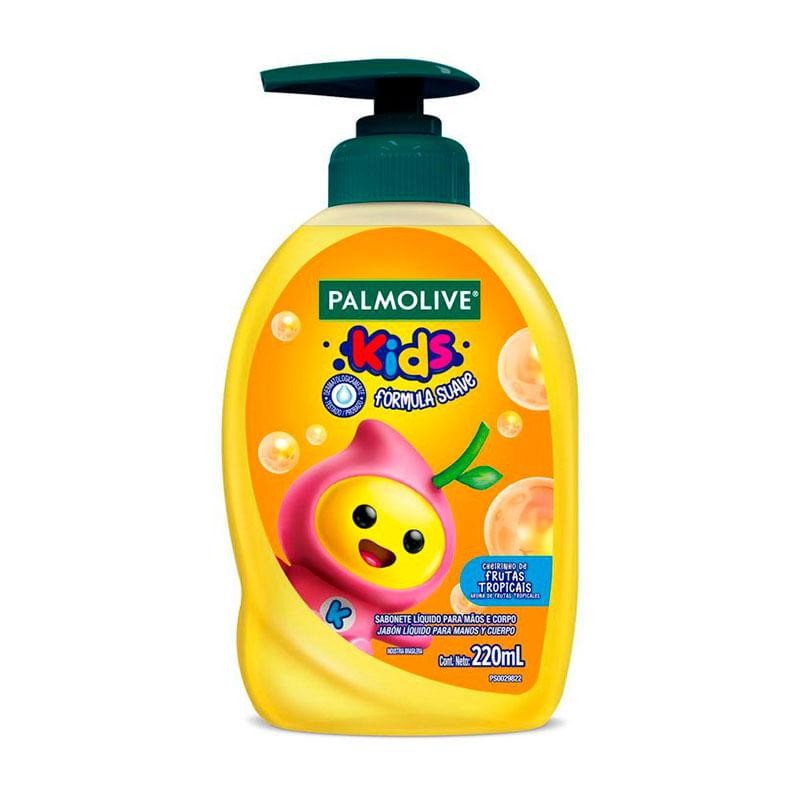 Sabonete Líquido Infantil Palmolive Kids Splashers 220ml em Oferta na Shopee
