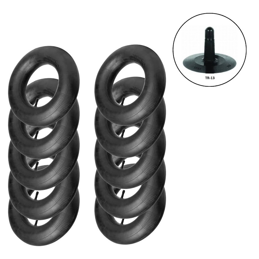 Kit 10 Câmaras De Ar 350-8 Aro 8 Carrinho De Mão/ Carretinha
