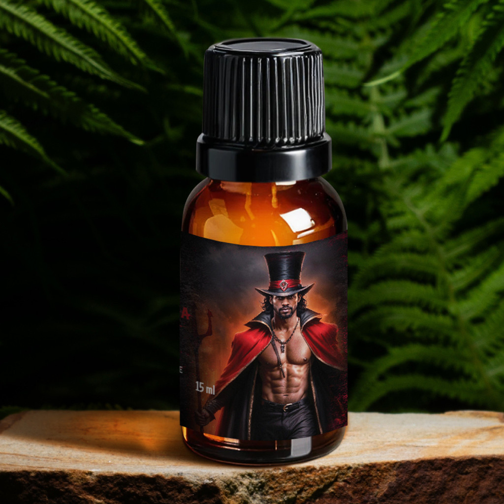Essência Líquida Umidificador e Difusor Exu Tranca Rua Aroma Canela15 ml