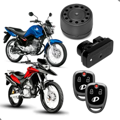 Alarme para Motos Duoblock Pro G8 350 Positron Modelo Universal Trava Moto Anti Furto Sirene