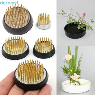 DOREEN Ikebana Porta Floristry Floral Arranjo Spiky Kenzan Art Ferramenta Fixa
